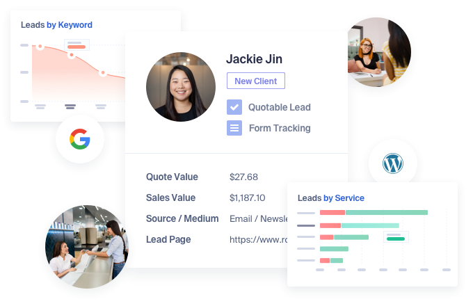 Lead Tracking for Health and Wellness Industry