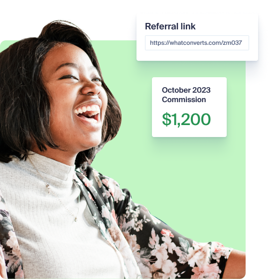 Earn 20% monthly commission