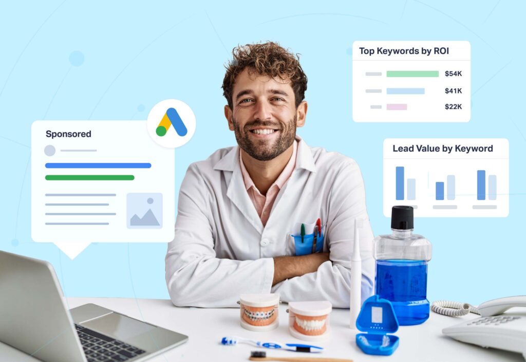 Dental Google Ads: Attracting More Patients with Digital Marketing graphic